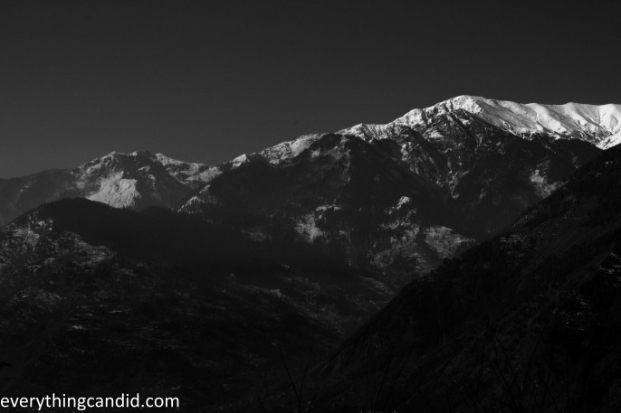 Naggar Town from Roerich House 3