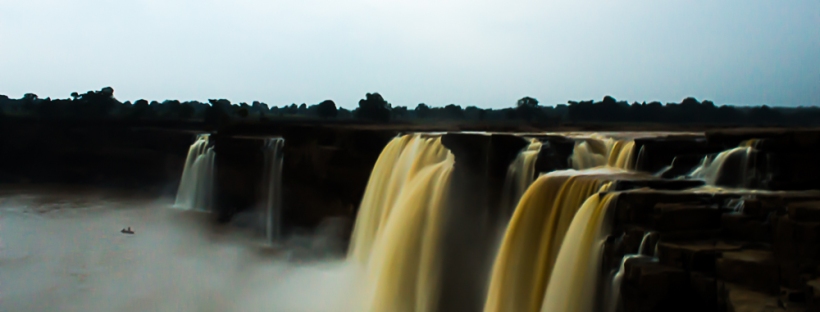 Chitrakote Fall in Bastar, Chhattisgarh. India's largest waterfall.