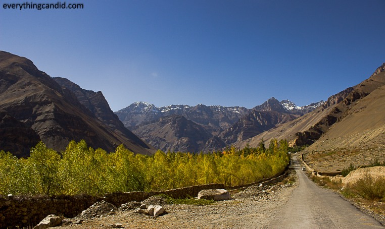 Picturesque Lari Village on the way to Tabo!